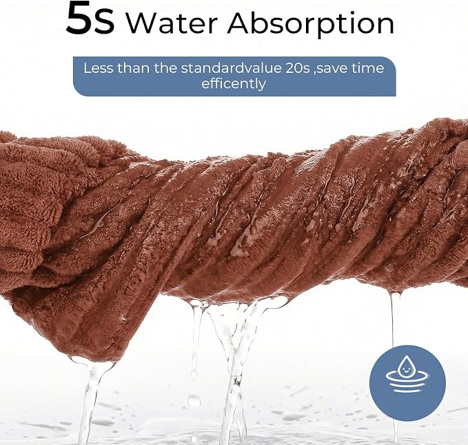 ZVH Hand Towels for Bathroom 6pcs,Quick Dry Microfiber,Super Soft Absorbent | 14X29.5inch,Machine Washable,Hand Towels With Hanging Loops for Spa,Gym,Kitchen,Hotel (Terracotta, Set of 6)