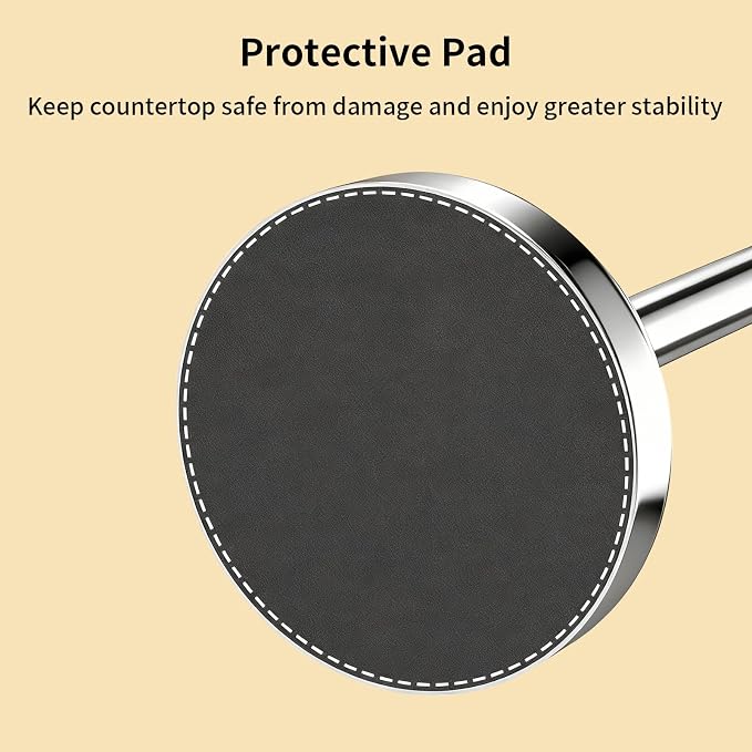 YUMORE Hand Towel Holder Stand Countertop Towel Rack Free Standing Towel Bar Hanger for Bathroom Kitchen