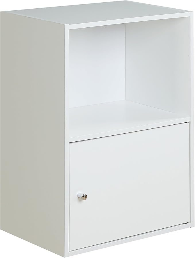 Convenience Concepts 151186W X-Tra Storage 1-Door Cabinet, White