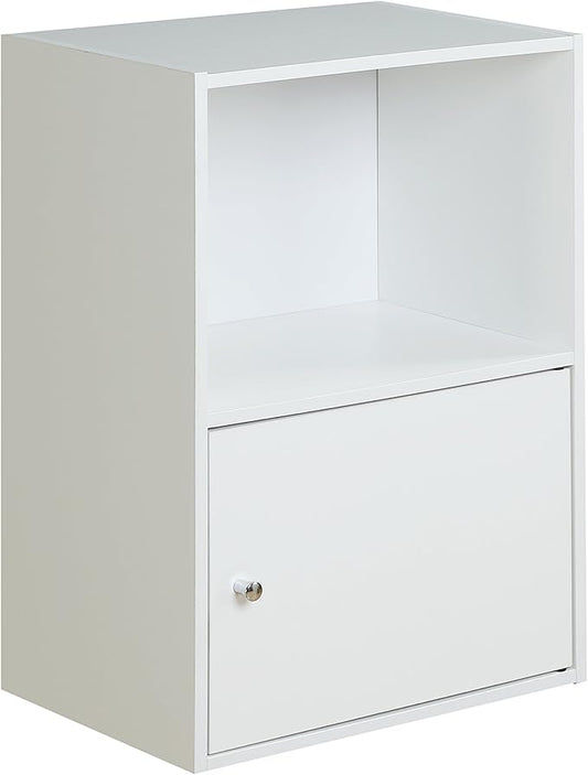Convenience Concepts 151186W X-Tra Storage 1-Door Cabinet, White