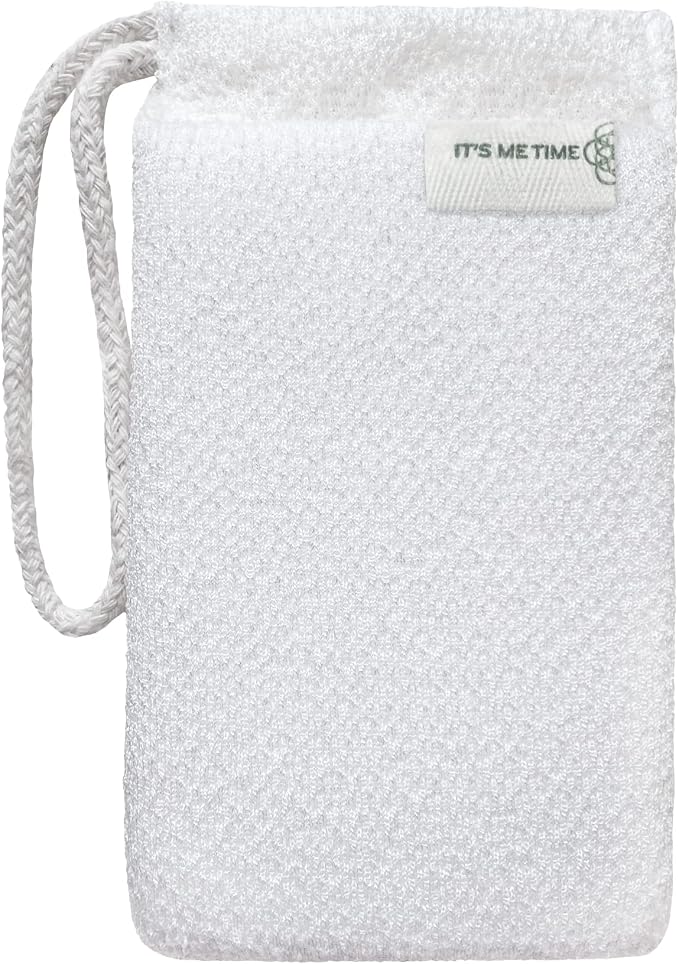 DAILY CONCEPTS Daily Body Scrubber, Soy-Based and Organic Cotton. The Bath Sponge Deeply Cleanses The Skin and Creates A Rich Foamy Lather. The Outer Texture Provides A Gentle Exfoliation - Pack of 3