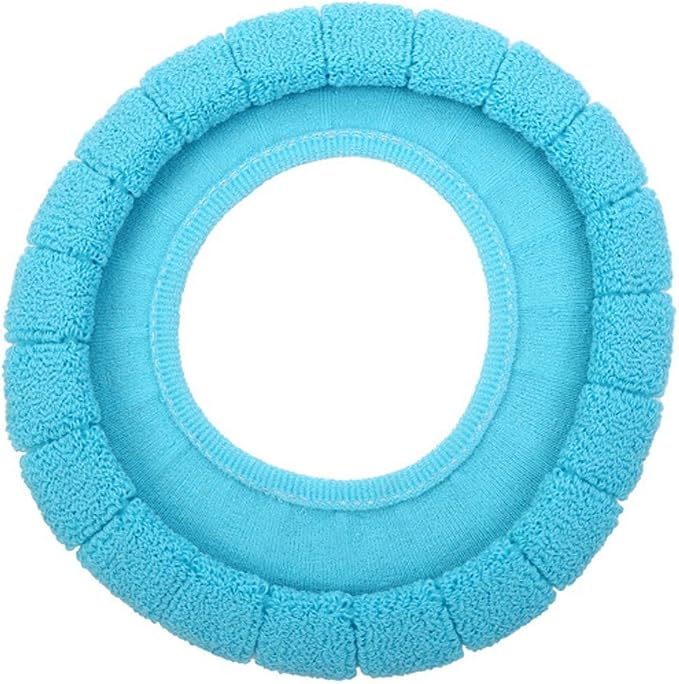 Toilet Seat Covers for Bathroom - 3PCS Soft Thicker Warmer Padded Cloth Covers, Washable Stretchable Bathroom Toilet Seat Cover Lid Warmers, Toilet Cover Warm Seat Pads (Blue Gray Green)