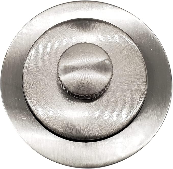 Westbrass D3324-20 1-1/2" NPSM Pull & Drain Bathtub Plug, Coarse Thread, Stainless Steel