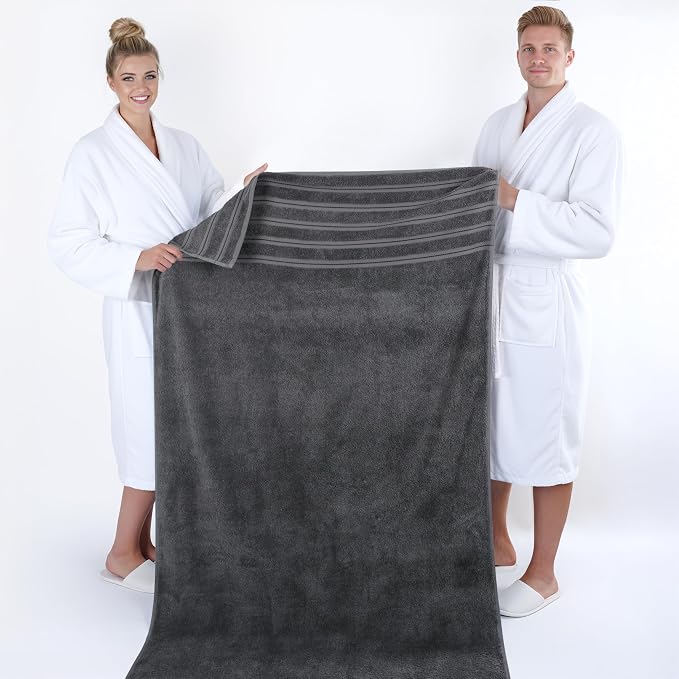 American Soft Linen 100% Cotton Luxury Turkish Towels, 35x70 XL Bath Sheet | Soft Absorbent Quick Dry OEKO Tex Standard 100 Certificated Durable Machine Washable Premium Hotel Quality