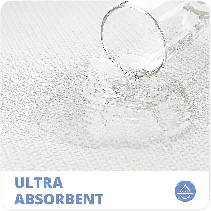 Bath Mat,Ultra Thin Bathroom Runner Rugs,Large Bath Mats for Bathroom,Quick Dry,Non-Slip,Machine Washable,Low Pile,Bath Rug,Shower Outside,Sink,Home Decor Accessories.Cream,1'9"x3'11"（21x47inch）