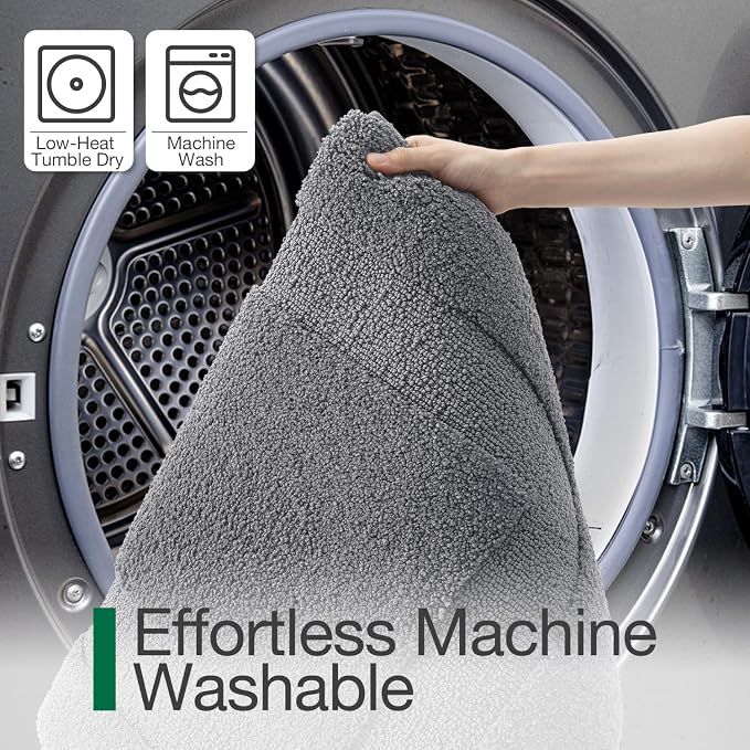 LUMI Ultra Soft Bathroom Rugs Absorbent, Non Slip Bath Mat 24x36, Dark Grey | Machine Washable with Rubber Backing, Quick Dry, Premium Microfiber Carpet for Shower Floor