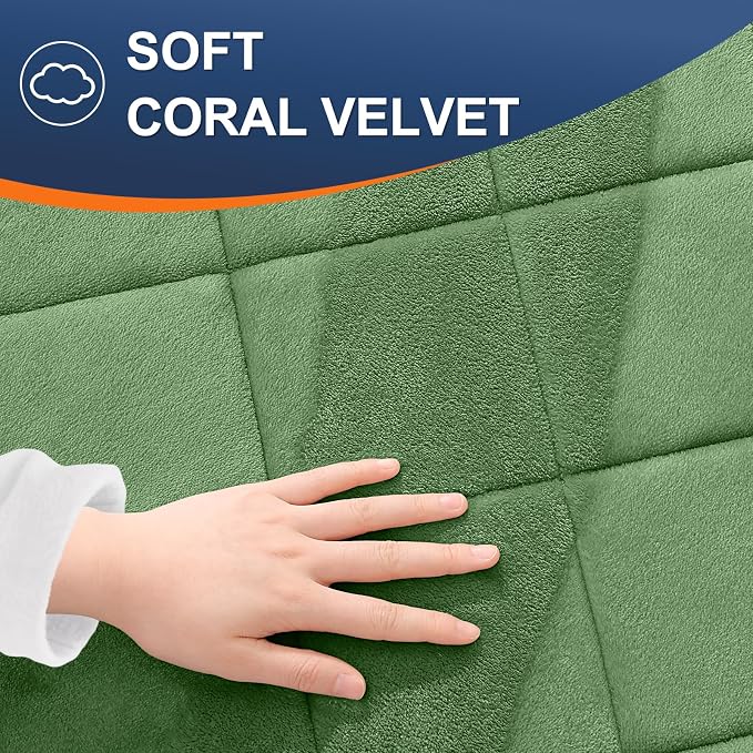 OLANLY Memory Foam Bath Mat 44x24, Ultra Soft and Absorbent Bathroom Rugs | Olive Green, Quick Dry, Machine Washable Shower Bath Rugs, Comfortable Bath Carpet for Bathroom Floor, Tub and Shower