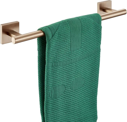KOKOSIRI Bathroom Towel Bars 12 Inch Towel Ring Champagne Bronze 30CM Hand Towel Holder for Bath Kitchen Wall Stainless Steel B4005CPG-L12