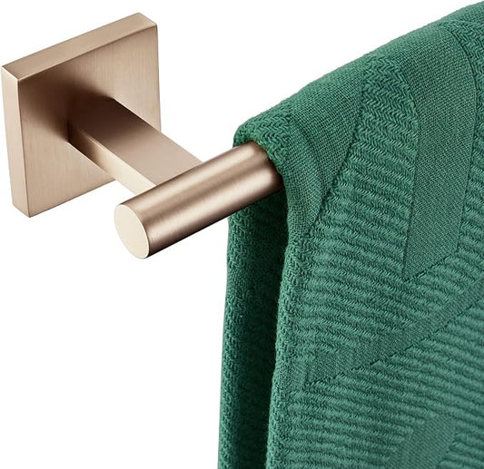 KOKOSIRI Towel Bar Bathroom Towel Holder for Bath Kitchen Cabinet Towel Rails 20 Inch Champagne Bronze Stainless Steel B4005CPG-L20