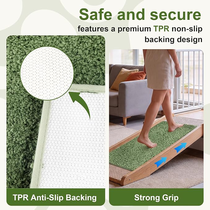 Bathroom Rugs Sets 2 Piece Non Slip Washable Bath Mat Set | Microfiber bath rug set with toilet mats for bathroom , Soft Absorbent toilet rug set TPR Rubber Backed bathroom floor mat