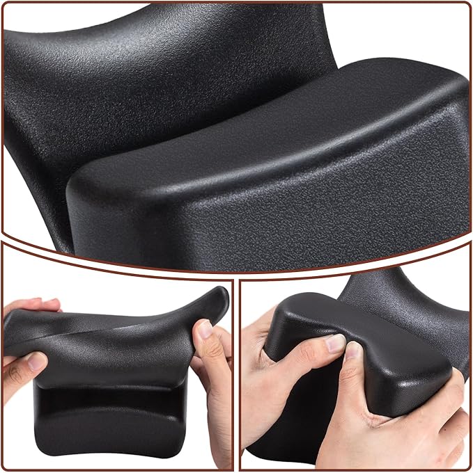 Noverlife Shampoo Bowl Neck Rest, Comfortable Hair Salon Rubber Cushion Shampoo Sink Gel Neck Pad, Professional Hair Washing Pillow Support for Home Salon, Beauty Salons, Barbershop, SPA