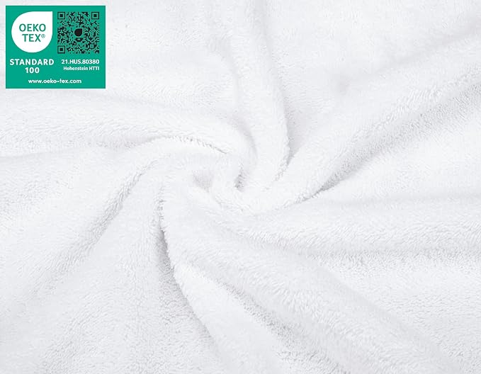 American Soft Linen 100% Cotton Luxury Turkish Towels, 4 PC Washcloth Set | Soft Absorbent Quick Dry OEKO Tex Standard 100 Certificated Durable Machine Washable Premium Hotel Quality