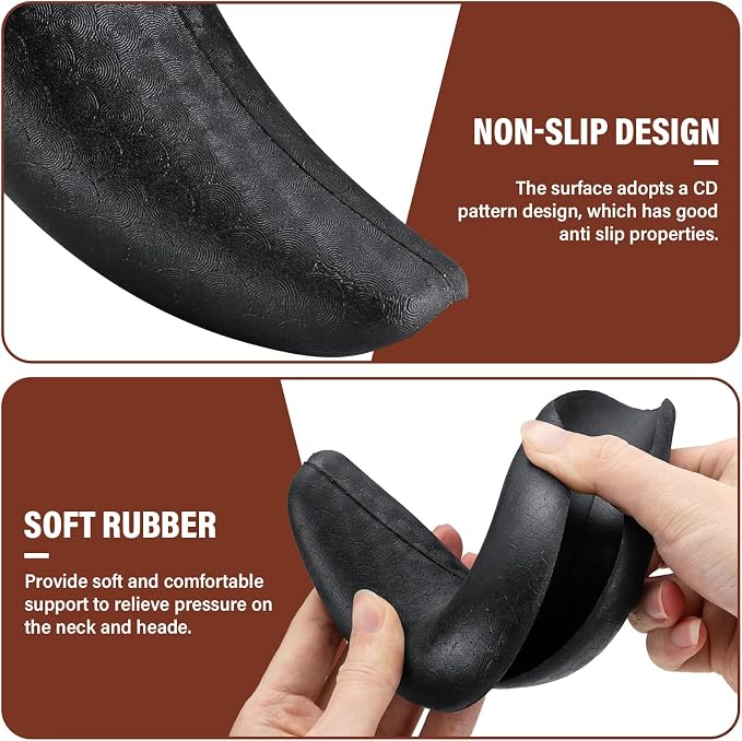 Noverlife Salon Shampoo Bowl Neck Rest, Shampoo Bowl Pillow Neck Pillow for Salon Shampoo Sink, Neck Cushion Salon Wash Bowl Neck Rest Portable Washing Sink Basin Pillow Support for Barbershop