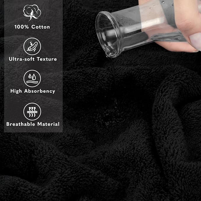American Soft Linen 100% Cotton Luxury Turkish Towels, 35x70 XL Bath Sheet | Soft Absorbent Quick Dry OEKO Tex Standard 100 Certificated Durable Machine Washable Premium Hotel Quality