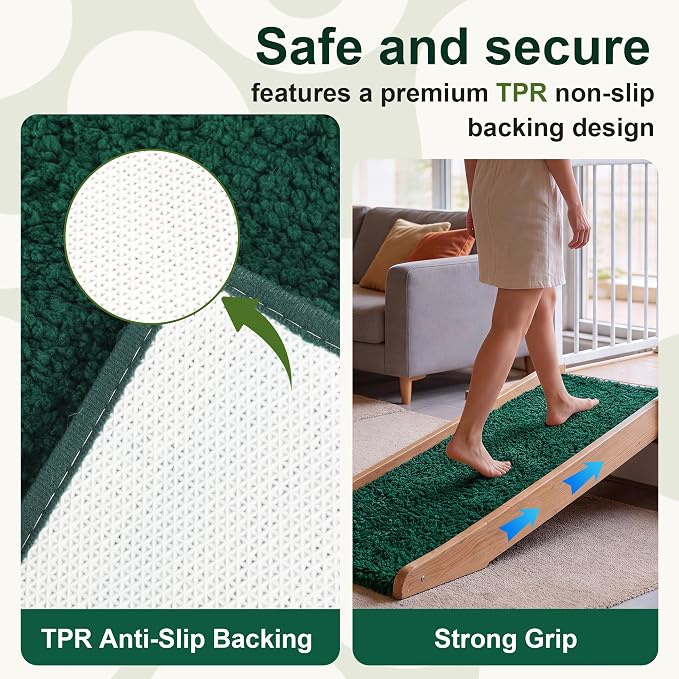 Bathroom Rugs Sets 2 Piece Non Slip Washable Bath Mat Set | Soft Absorbent bathroom mat set Microfiber bathroom floor mat Rubber Backed bath rug set for Floor, Tub and Shower