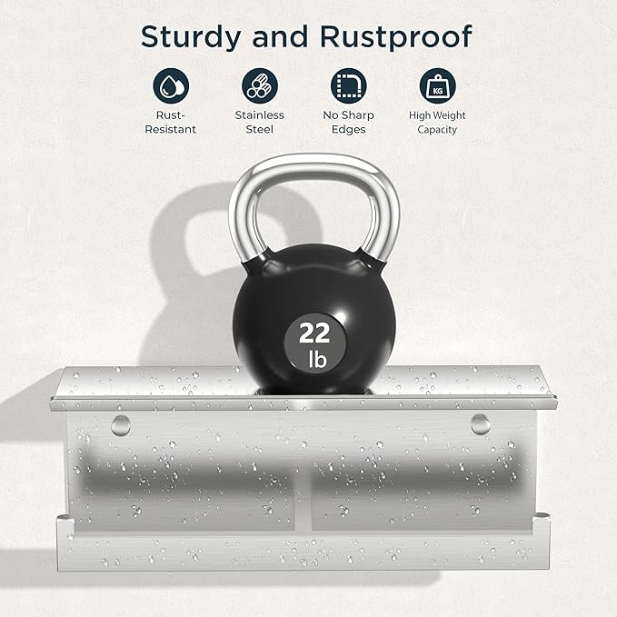 FORIOUS Double Toilet Paper Holder with Shelf, 304 Stainless Steel Wall Mount Commercial Toilet Paper Dispenser, Low Maintenance Bathroom Tissue Roll Holder for Hotel, Apartments, etc, Brushed Nickel