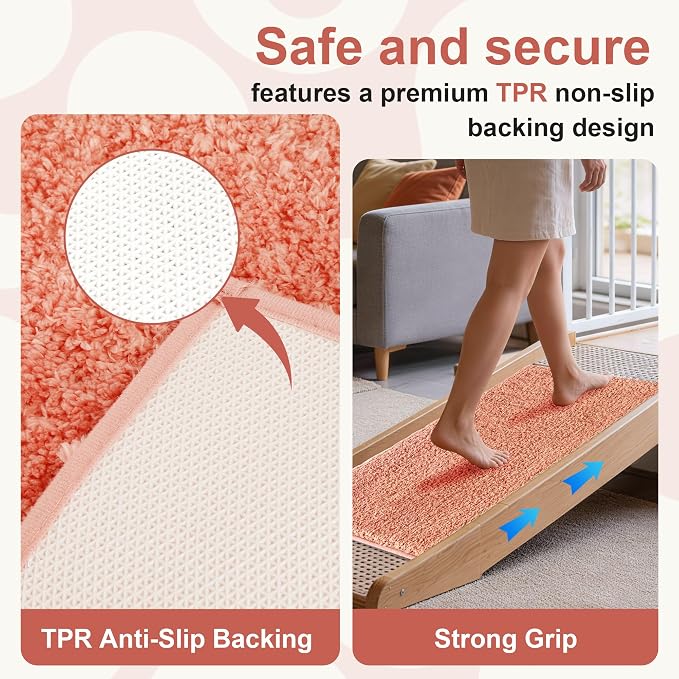 Bathroom Rugs Sets 2 Piece Non Slip Washable Bath Mat Set | Microfiber bath rug set with toilet mats for bathroom , Soft Absorbent toilet rug set TPR Rubber Backed bathroom floor mat