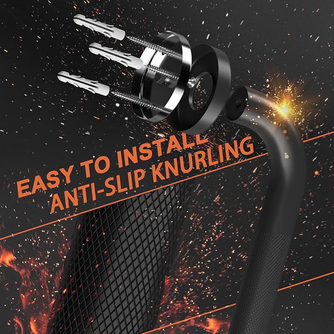 Oil Rubbed Black Shower Grab Bars 32 Inch w/Anti-Slip knurled Grip, iMomwee Stainless Steel Wall Mount Bathroom Safety Balance Handrail, Handicap Elderly Senior Assist Textured Grab Bar Handle