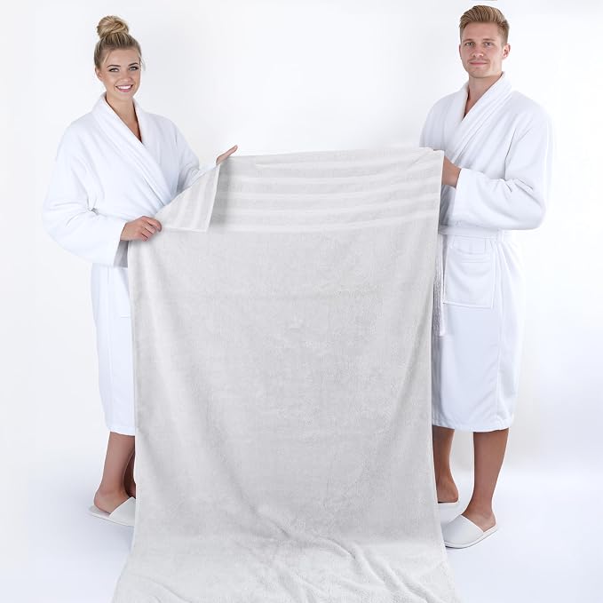 American Soft Linen 100% Cotton Luxury Turkish Towels, 35x70 XL Bath Sheet | Soft Absorbent Quick Dry OEKO Tex Standard 100 Certificated Durable Machine Washable Premium Hotel Quality