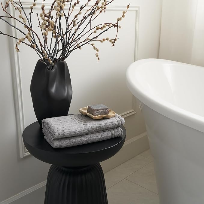 Decorative Hand Towels Set of 2 - Soft Boho Cotton for Bathroom or Kitchen | Absorbent, Lightweight and Quick Drying - Perfect to Elevate Any Bath Decoration at Home