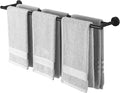 KES Double Towel Bar 33.6 Inch, Bathroom Towel Rack Towel Rod SUS304 Stainless Steel Rustproof Wall Mounted Matte Black, A2001S86-BK