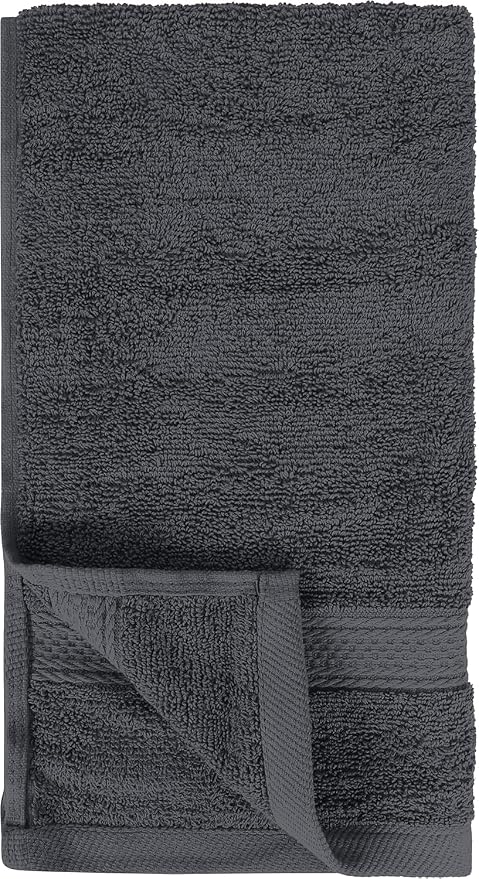 Utopia Towels 18 Pack Premium Hand Towels Set, 16 by 28 inches, 100% Ring Spun Cotton, Ultra Soft and Highly Absorbent 600GSM Towels for Bathroom, Gym, Shower, Hotel, and Spa, Grey