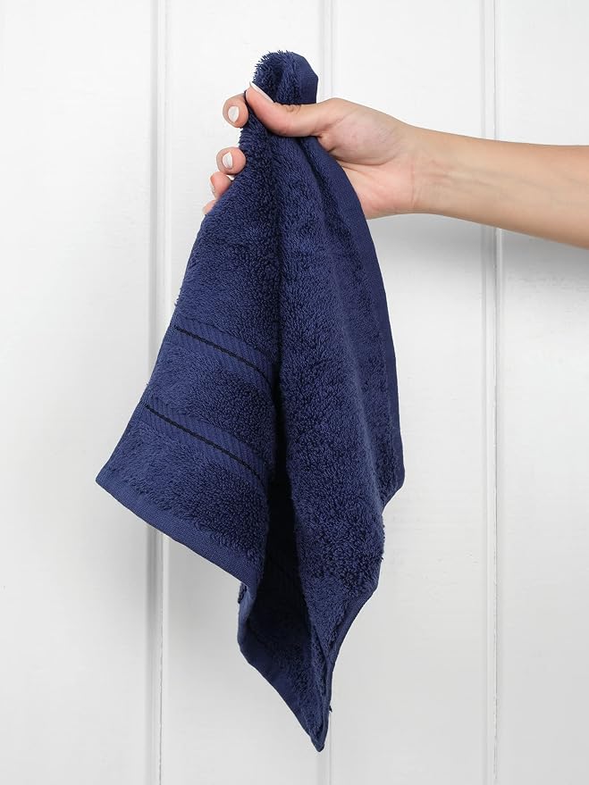 American Soft Linen 100% Cotton Luxury Turkish Towels, 4 PC Washcloth Set | Soft Absorbent Quick Dry OEKO Tex Standard 100 Certificated Durable Machine Washable Premium Hotel Quality