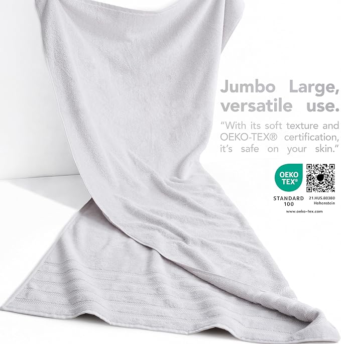 American Soft Linen 100% Cotton Luxury Turkish Towels, 35x70 XL Bath Sheet | Soft Absorbent Quick Dry OEKO Tex Standard 100 Certificated Durable Machine Washable Premium Hotel Quality