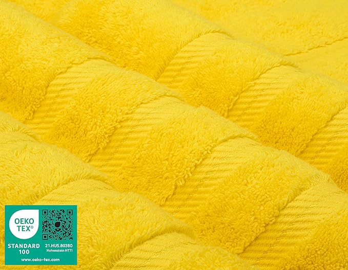 American Soft Linen 100% Cotton Luxury Turkish Towels, 4 PC Bath Towel Set | Soft Absorbent Quick Dry OEKO Tex Standard 100 Certificated Durable Machine Washable Premium Hotel Quality