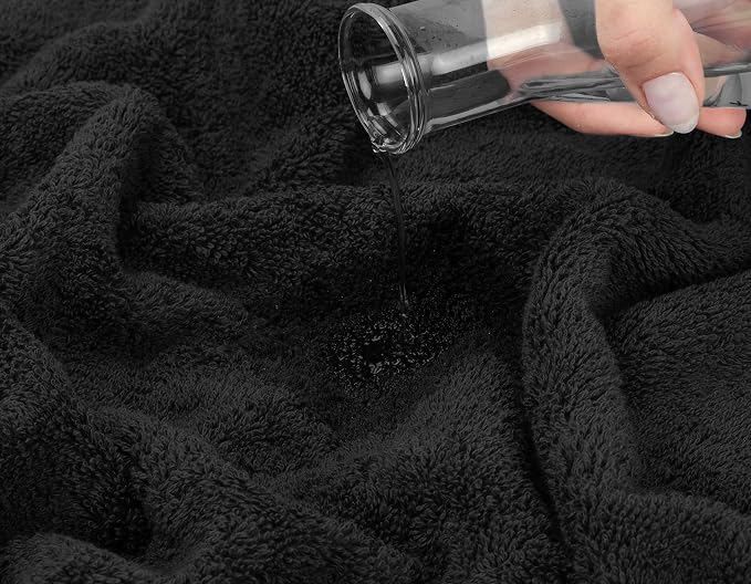 American Soft Linen 100% Cotton Luxury Turkish Towels, 6 Piece Towel Set | Soft Absorbent Quick Dry OEKO Tex Standard 100 Certificated Durable Machine Washable Premium Hotel Quality