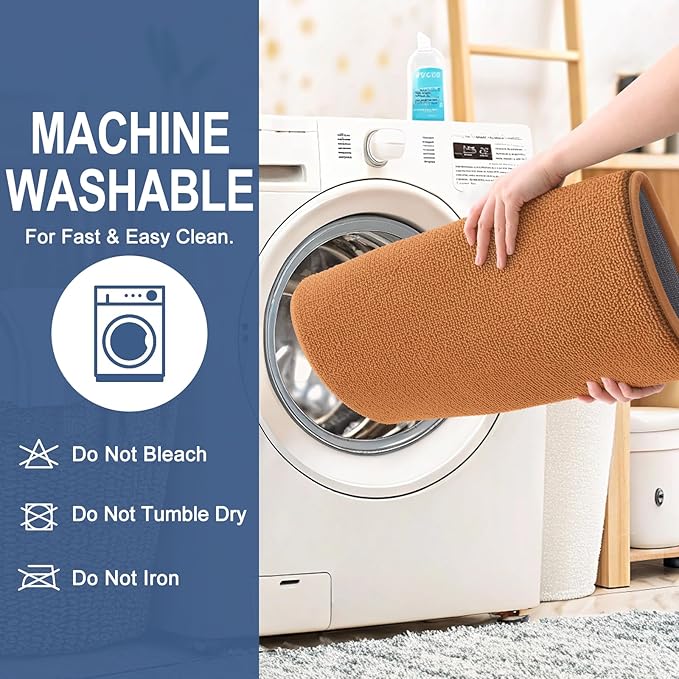 OLANLY Thick Memory Foam Bathroom Rugs 36x24, Soft Absorbent Bath Mat, Clay | Quick Dry Bath Rugs, Non-Slip Carpet, Machine Washable Mats for Bathroom Floor, Tub and Shower, Home Decor Accessories