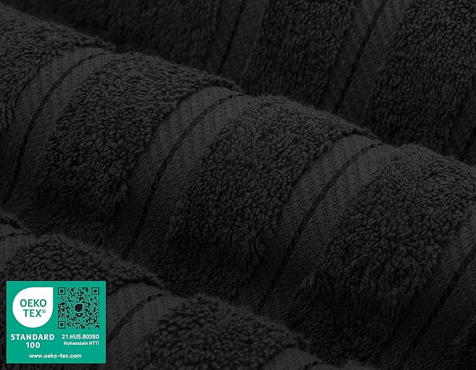 American Soft Linen 100% Cotton Luxury Turkish Towels, 4 PC Bath Towel Set | Soft Absorbent Quick Dry OEKO Tex Standard 100 Certificated Durable Machine Washable Premium Hotel Quality