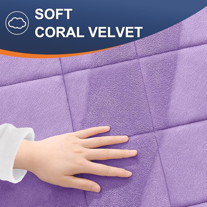 OLANLY Memory Foam Bath Mat 59x24, Ultra Soft and Absorbent Bathroom Rugs | Lavender, Quick Dry, Machine Washable Shower Bath Rugs, Comfortable Bath Carpet for Bathroom Floor, Tub and Shower