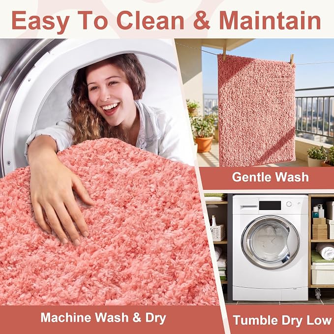 Bathroom Rugs Sets 2 Piece Non Slip Washable Bath Mat Set | Microfiber bath rug set with toilet mats for bathroom , Soft Absorbent toilet rug set TPR Rubber Backed bathroom floor mat