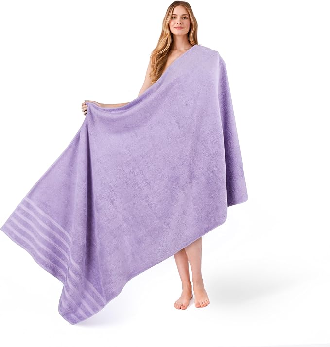 American Soft Linen 100% Cotton Luxury Turkish Towels, 35x70 XL Bath Sheet | Soft Absorbent Quick Dry OEKO Tex Standard 100 Certificated Durable Machine Washable Premium Hotel Quality