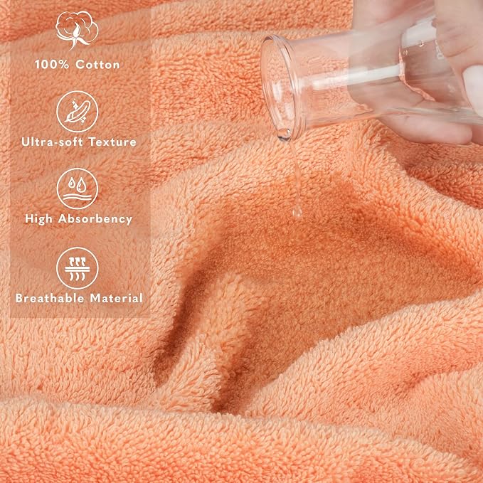 American Soft Linen 100% Cotton Luxury Turkish Towels, 35x70 XL Bath Sheet | Soft Absorbent Quick Dry OEKO Tex Standard 100 Certificated Durable Machine Washable Premium Hotel Quality