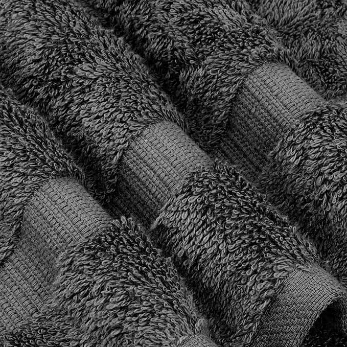 Chakir Turkish Linens, 100% Cotton Premium Quality Turkish Bath Sheets (35''x70'' Large Bath Sheet Towels - Dark Gray) | 100% cotton bath sheets, 35x70 oversized, OEKO-TEX certified, soft plush and absorbent