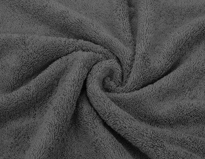 American Soft Linen 100% Cotton Luxury Turkish Towels, 6 Piece Towel Set | Soft Absorbent Quick Dry OEKO Tex Standard 100 Certificated Durable Machine Washable Premium Hotel Quality