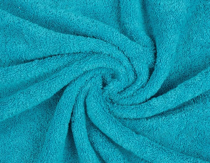 American Soft Linen 100% Cotton Luxury Turkish Towels, 6 Piece Towel Set | Soft Absorbent Quick Dry OEKO Tex Standard 100 Certificated Durable Machine Washable Premium Hotel Quality