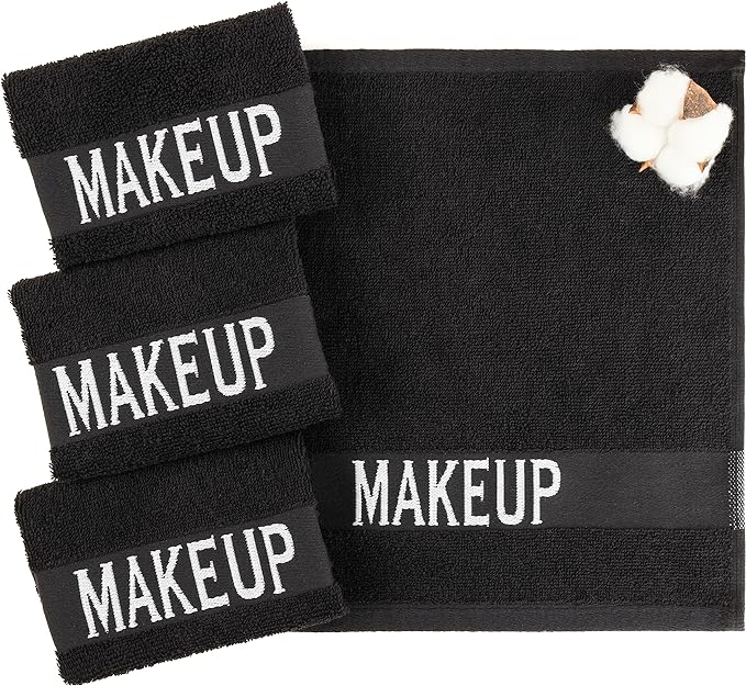 American Soft Linen 100% Cotton Luxury Turkish Towels, Makeup Remover Set | Soft Absorbent Quick Dry OEKO Tex Standard 100 Certificated Durable Machine Washable Premium Hotel Quality