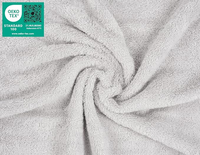 American Soft Linen 100% Cotton Luxury Turkish Towels, 4 PC Washcloth Set | Soft Absorbent Quick Dry OEKO Tex Standard 100 Certificated Durable Machine Washable Premium Hotel Quality