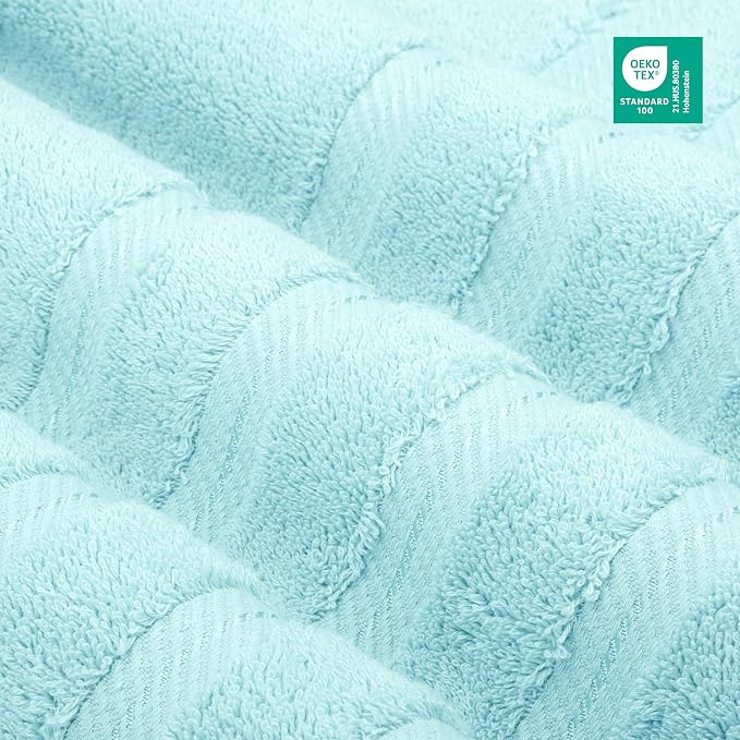 American Soft Linen 100% Cotton Luxury Turkish Towels, 4 PC Bath Towel Set | Soft Absorbent Quick Dry OEKO Tex Standard 100 Certificated Durable Machine Washable Premium Hotel Quality