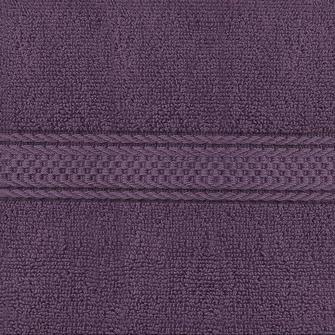 Utopia Towels 12 Pack Premium Hand Towels Set, 16 by 28 inches, 100% Ring Spun Cotton, Ultra Soft and Highly Absorbent 600GSM Towels for Bathroom, Gym, Shower, Hotel, and Spa, Plum
