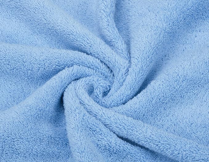 American Soft Linen 100% Cotton Luxury Turkish Towels, 6 Piece Towel Set | Soft Absorbent Quick Dry OEKO Tex Standard 100 Certificated Durable Machine Washable Premium Hotel Quality