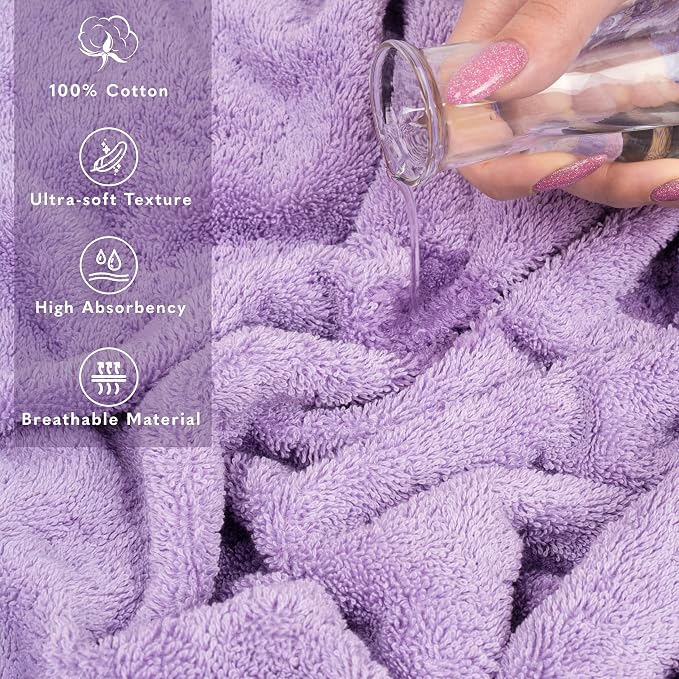 American Soft Linen 100% Cotton Luxury Turkish Towels, 35x70 XL Bath Sheet | Soft Absorbent Quick Dry OEKO Tex Standard 100 Certificated Durable Machine Washable Premium Hotel Quality