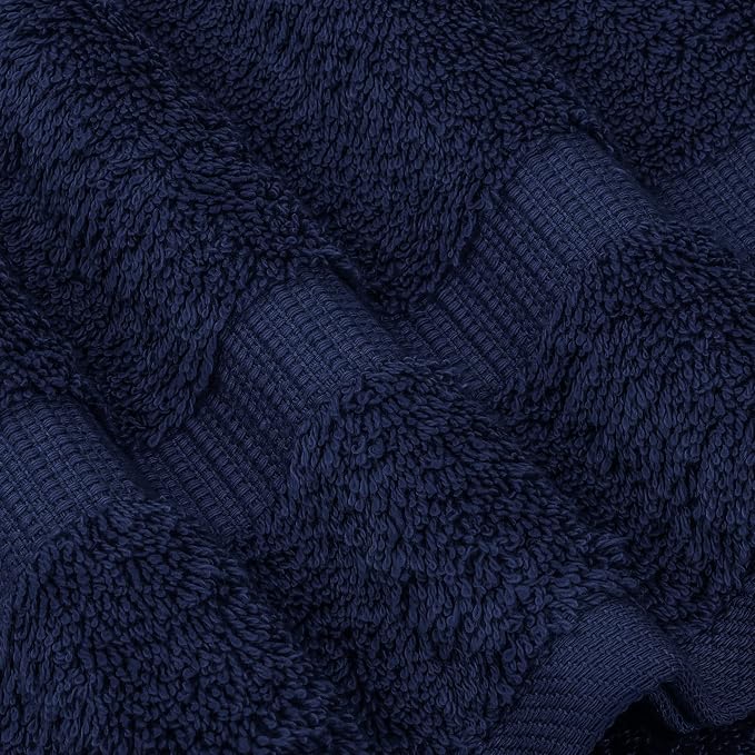 Chakir Turkish Linens, 100% Cotton Premium Quality Turkish Bath Sheets (35''x70'' Large Bath Sheet Towels - Navy) | 100% cotton bath sheets, 35x70 oversized, OEKO-TEX certified, soft plush and absorbent