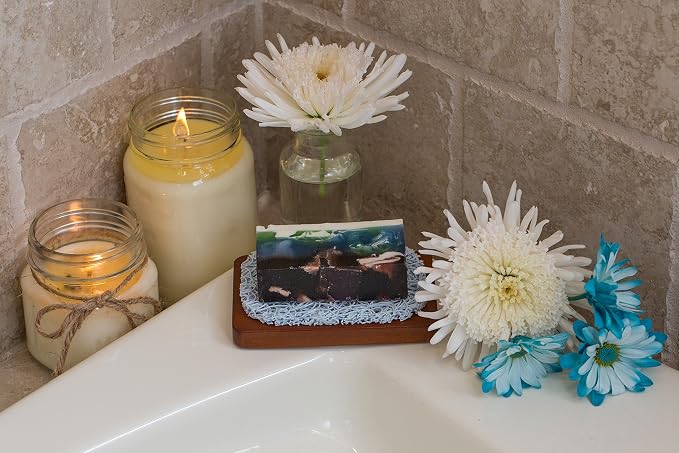Aira Soap Saver - Shower & Bath Soap Holder & Dish - BPA Free, Two Pack, Royal Blue