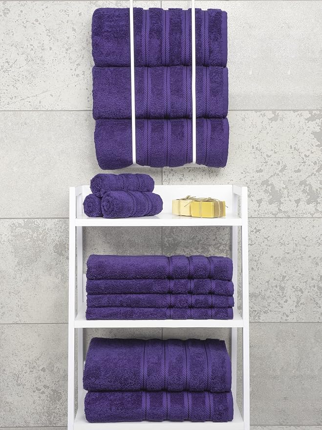 American Soft Linen 100% Cotton Luxury Turkish Towels, 4 PC Bath Towel Set | Soft Absorbent Quick Dry OEKO Tex Standard 100 Certificated Durable Machine Washable Premium Hotel Quality