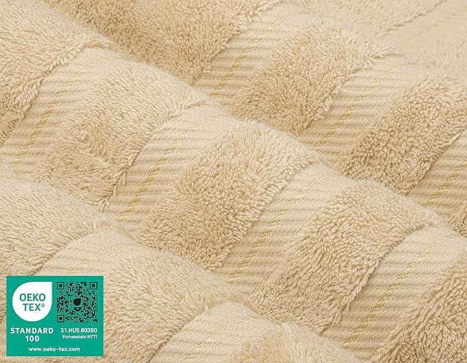 American Soft Linen 100% Cotton Luxury Turkish Towels, 4 PC Hand Towel Set | Soft Absorbent Quick Dry OEKO Tex Standard 100 Certificated Durable Machine Washable Premium Hotel Quality