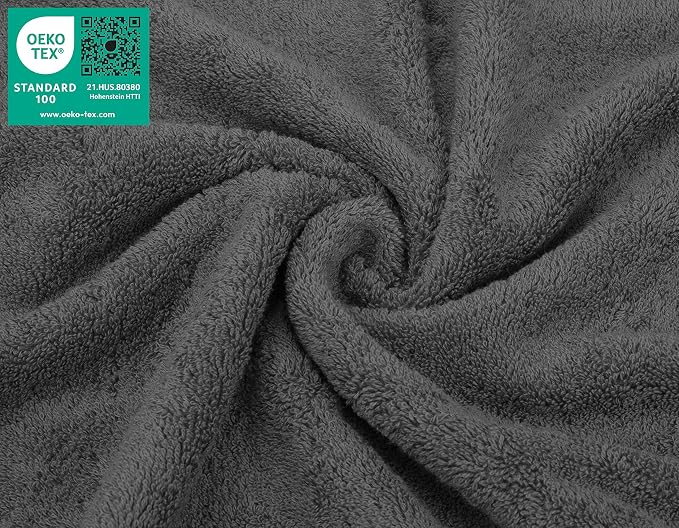 American Soft Linen 100% Cotton Luxury Turkish Towels, 4 PC Washcloth Set | Soft Absorbent Quick Dry OEKO Tex Standard 100 Certificated Durable Machine Washable Premium Hotel Quality